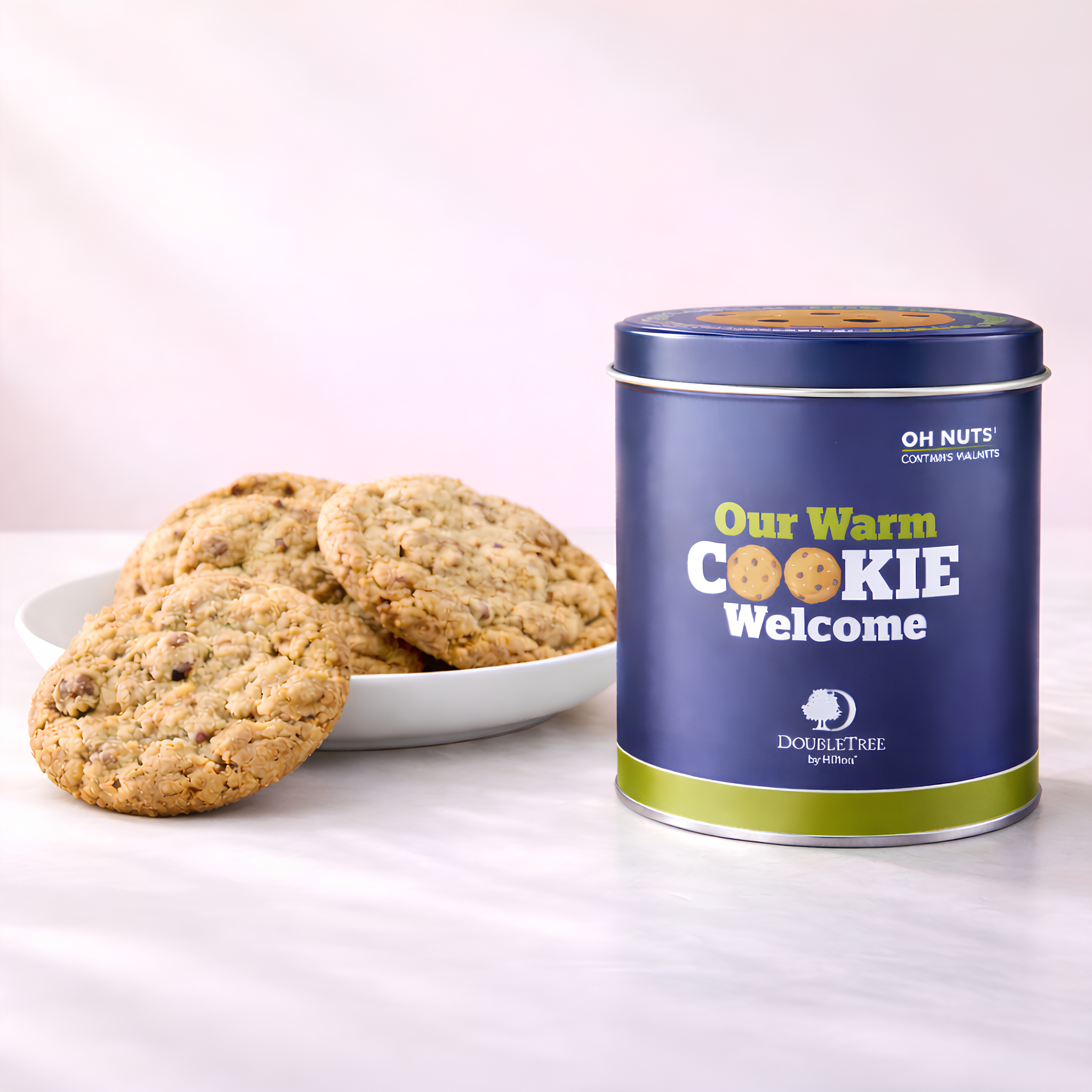 Hilton Cookie tin